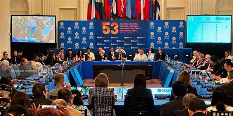 La Oea Aprueba Una Resolución Que Condena Las Violaciones A Los Derechos Humanos En Nicaragua