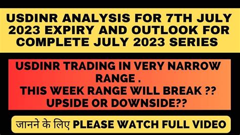 How To Trade In USD INR USDINR Prediction For Tomorrow USDINR