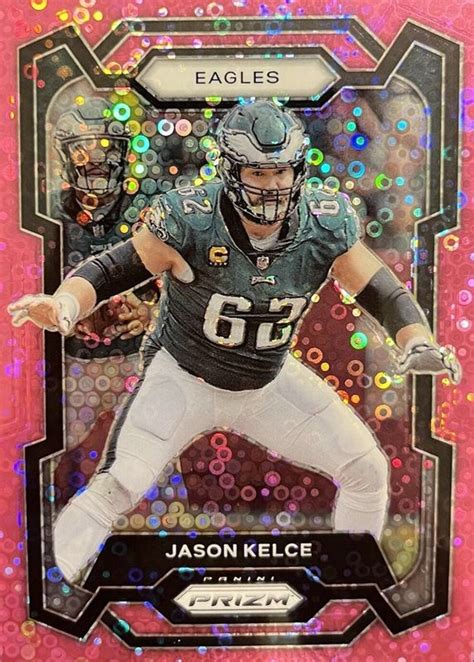 Jason Kelce Prizm No Huddle Pink Price Guide Sports