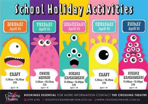 Crossing Theatre School Holiday Activities - Craft - Explore Narrabri Region