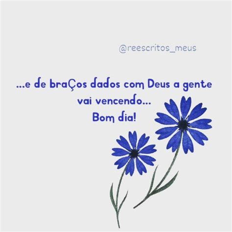 Some Blue Flowers Are In Front Of A White Background With The Words De