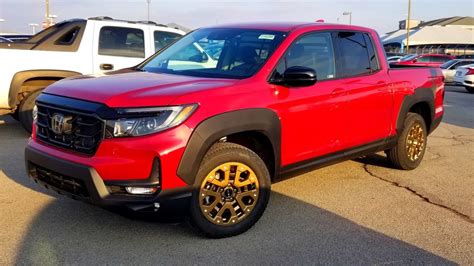 2021 Honda Ridgeline Radiant Red SPORT HPD YouTube