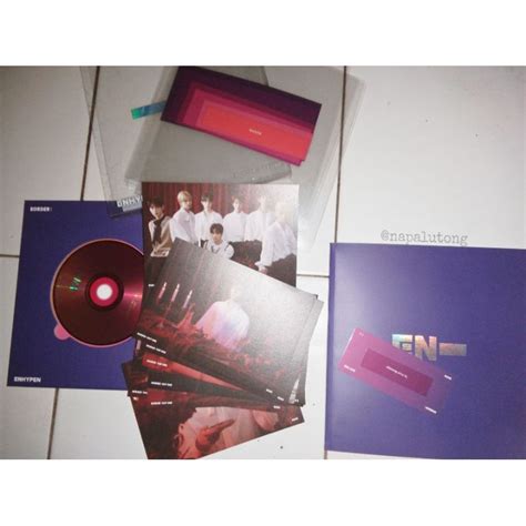 Jual Enhypen Border Day One Dusk Ver Album Only Shopee Indonesia