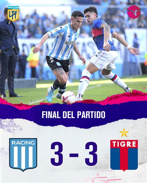 Tnt Sports Argentina On Twitter Partidazo En El Cilindro ⚽💥 Racing Y