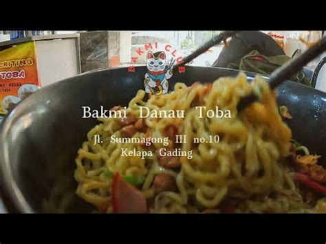 Mie Babi Khas Pematang Siantar Lezat Legendaris Di Kelapa Gading