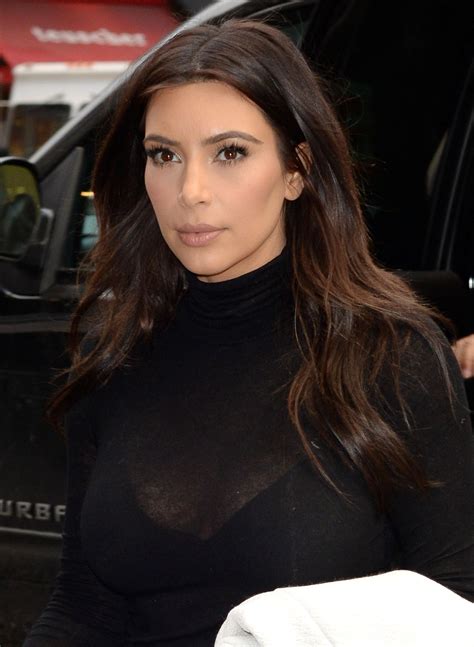 Kim Kardashian In Proenza Schouler Shopping At Barneys New York City