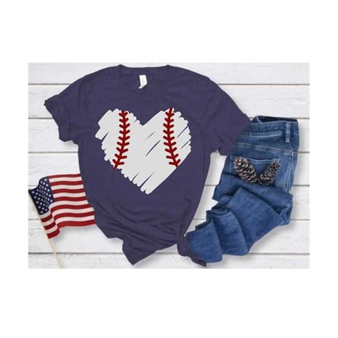 Softball Heart SVG, Baseball Heart SVG, Softball SVG, Softba | Inspire ...