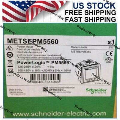 New Schneider Metsepm Multifunctional Instrument Pm Power Logic