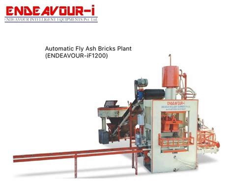 Automatic Fly Ash Bricks Making Machine At Rs 1450000 Fly Ash Brick