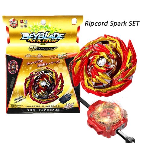 FLAME B 155 Booster Starter Master Diabolos Gn Beyblade Burst Set Gyro