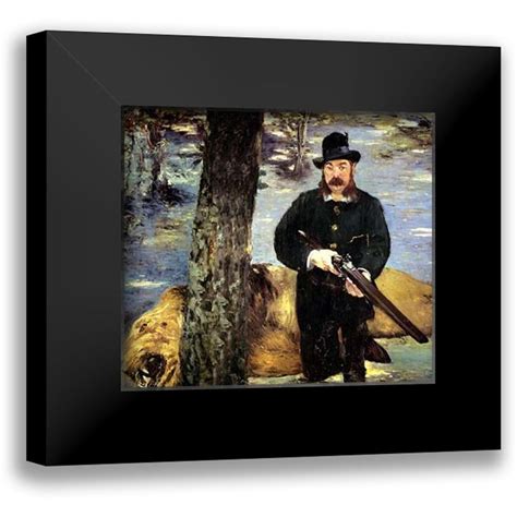 Manet Edouard 17x15 Black Modern Framed Museum Art Print Titled