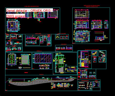 Genel Detaylar Dwg Projesi Autocad Projeler