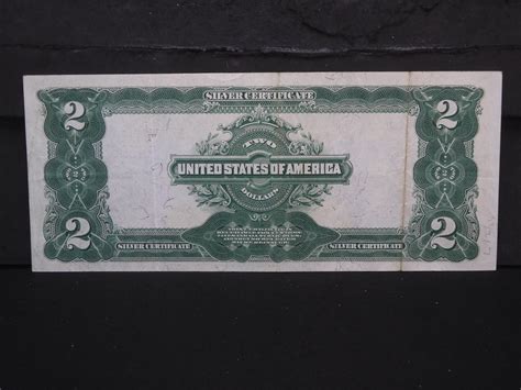 Sold Price 1899 Series Us Two Dollar Silver Certificate Large Size