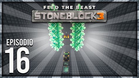 Compact EMERALD Machine CLUSTER FTB STONEBLOCK 3 EP16 YouTube