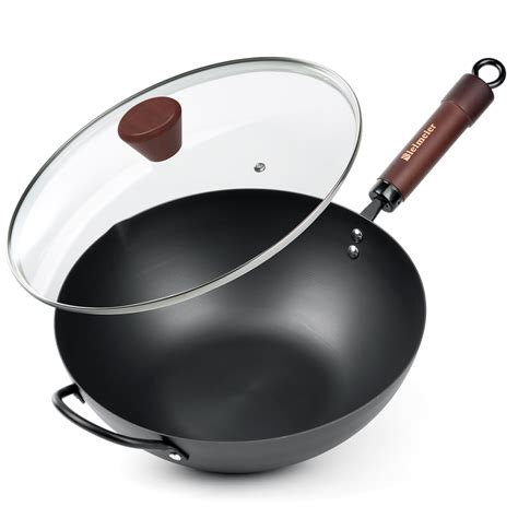 Amazon Ken Hom Classic Non Stick Carbon Steel Mini Wok