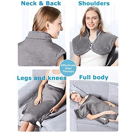 Heating Pad For Back Neck Extra Large Wearable Heated Pad With