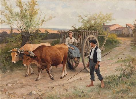 TO THE FIELDS By Edouard Bernard Debat Ponsan On Artnet