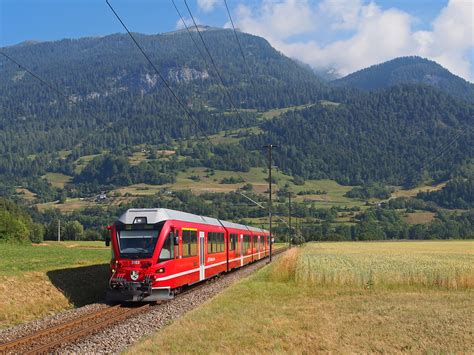 ABe 4 16 Allegra 3103 Der RhB Zwischen Reichenau Tamins Und Bonaduz