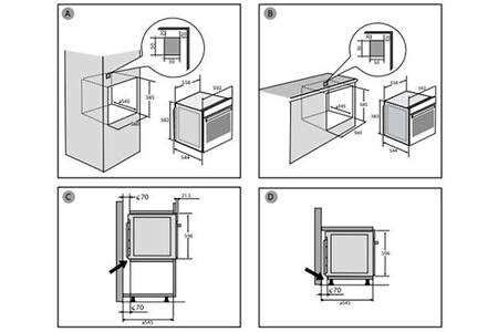 Four Encastrable Brandt BFH3412X Darty