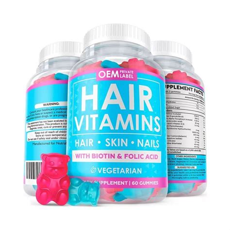 Hair Skin Nails Joint Supplement Collagen Gummies Gummy Vitamin For Women And Men China Hair