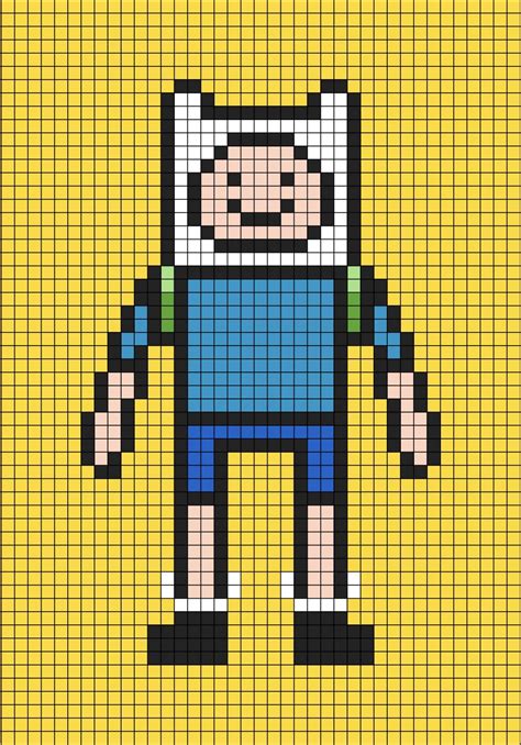 Finn Pixel Art Artofit