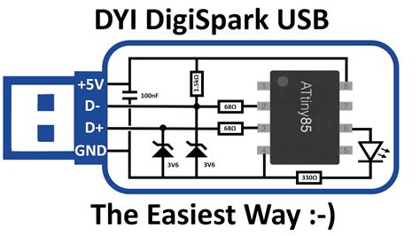 Make Your Own Digispark Usb Youtube