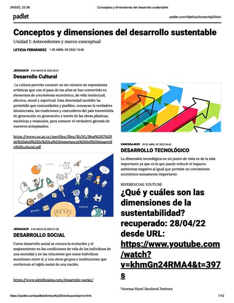 Conceptos Desarrollo Sustentable Studocu