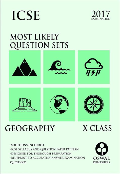 Buy Icse Most Likely Question Sets Geography Old Edition