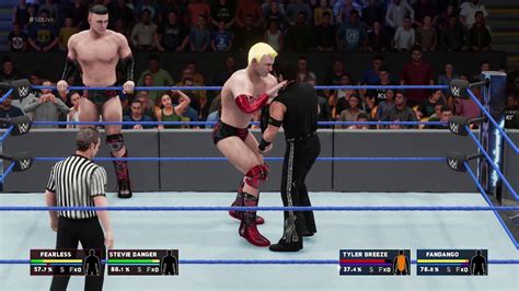 Wwe 2k18 My Career Universe Mode Danger And Fearless Vs Brezezango Youtube