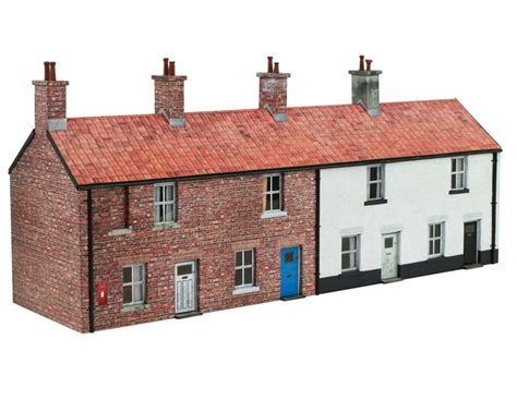 T019 Row Of Cottages Scalescenes Scale Model Building Cottage