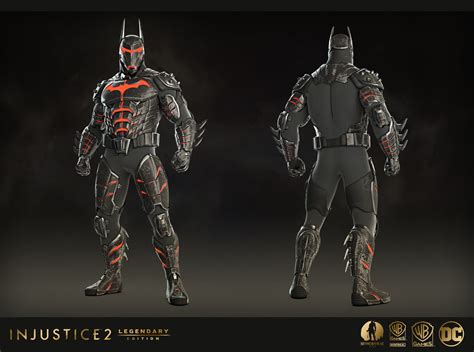 Artstation Batman Epic Gears Injustice 2 Legendary Edition Ludovic