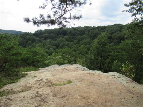 20190831 Hocking Hills Campground To Airplane Rock Out And Back