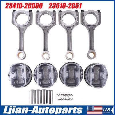 Fit For 11 19 Hyundai Sonata Kia Sorento Optima 2 4L 4 Set Connecting