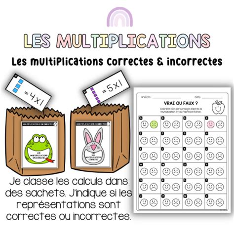 J Apprends Les Multiplications