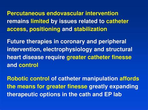 Robotic Catheter Intervention The Hansen Medical Sensei™ Ppt Download