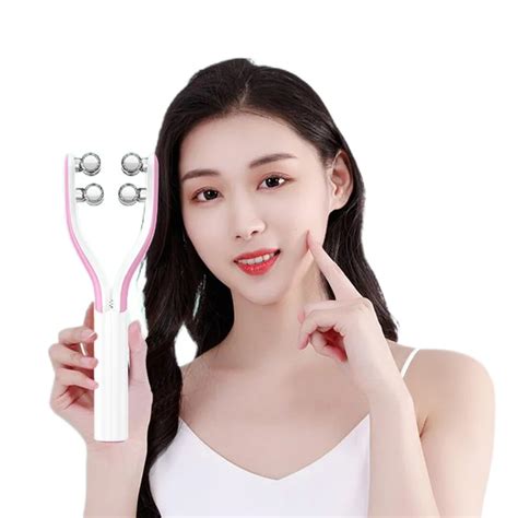 Y Shape Double Sided D Face Roller Electric Microcurrent Face Slimming