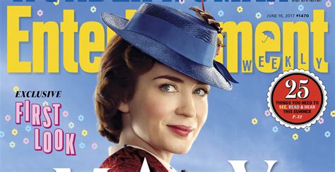 Emily Blunt As Mary Poppins First Look ‘mary Poppins Returns Photo