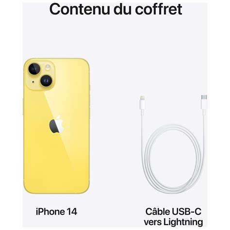 Apple Iphone Gb Yellow Mobile Phone Smartphone Ldlc Year