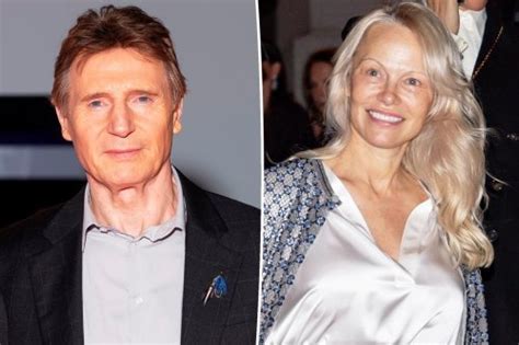 Pamela Anderson Calls Naked Gun Co Star Liam Neeson The Perfect