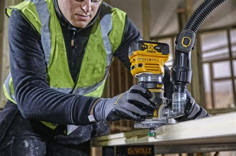 Dewalt Dcw Nt V Xr Brushless Mm Router Fixed Plunge Bases