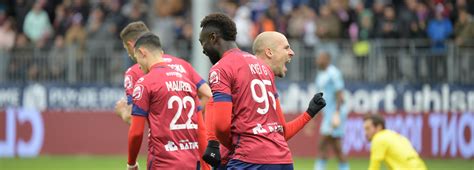 Clermont Ac Ajaccio Le R Sum Vid O Clermont Foot