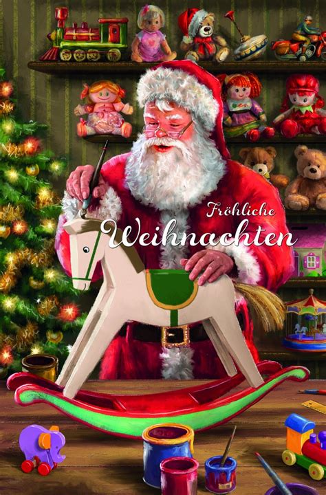 Weihnachten Glückwunschkarten im Format 11 5 x 17 cm Weihnachtsma