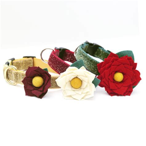 Dog Collar Flowers | Handmade by Mimi Green