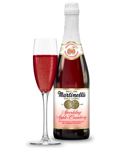 Sparkling Apple-Cranberry Juice - Sparkling Juices - S. Martinelli & Co