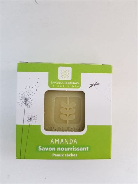 Savon du Regagnas Amanda Savon SAF Nourissant peaux sèches INCI Beauty