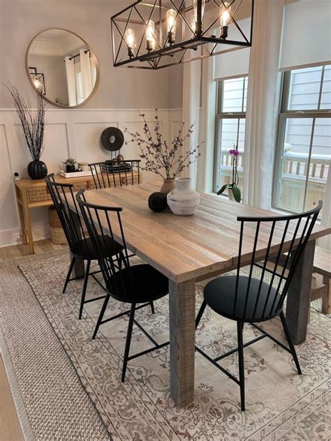 Black Dining Room Chairs Home Decor Kitchen Dining Room Inspiration