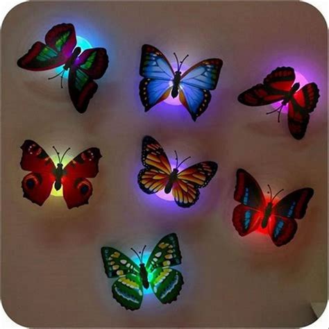 10 Piece LED Lights Butterfly 3D Wall Stickers at Rs 120 piece ततल