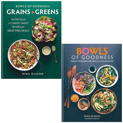 Bowls of Goodness Grains + Greens & Bowls of Goodness Vibrant