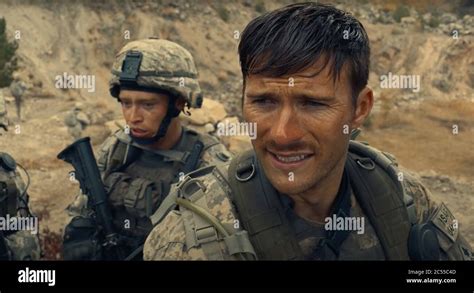 THE OUTPOST, from left: Caleb Landry Jones, Scott Eastwood, 2020. © Screen Media Films ...