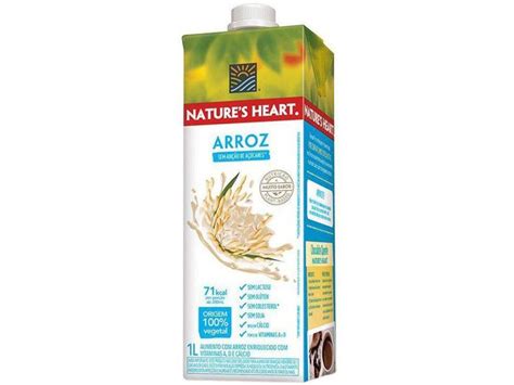 Bebida Vegetal De Arroz Natures Heart 1l Natures Heart Bebida De